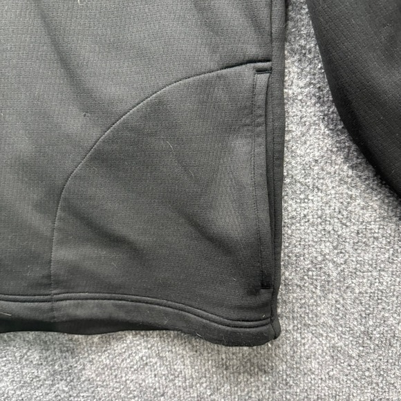 Under Armour Sweatshirt Men's Size 2XL Black 1/4 Zip AllSeasonGear Pullover - Picture 11 of 15